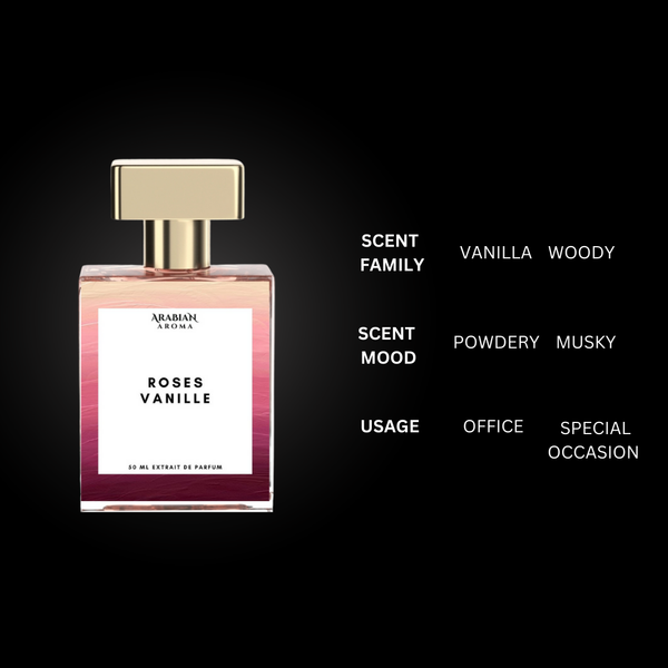 ARABIAN AROMA ROSES VANILLE