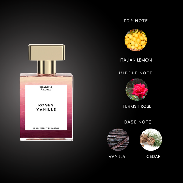 ARABIAN AROMA ROSES VANILLE